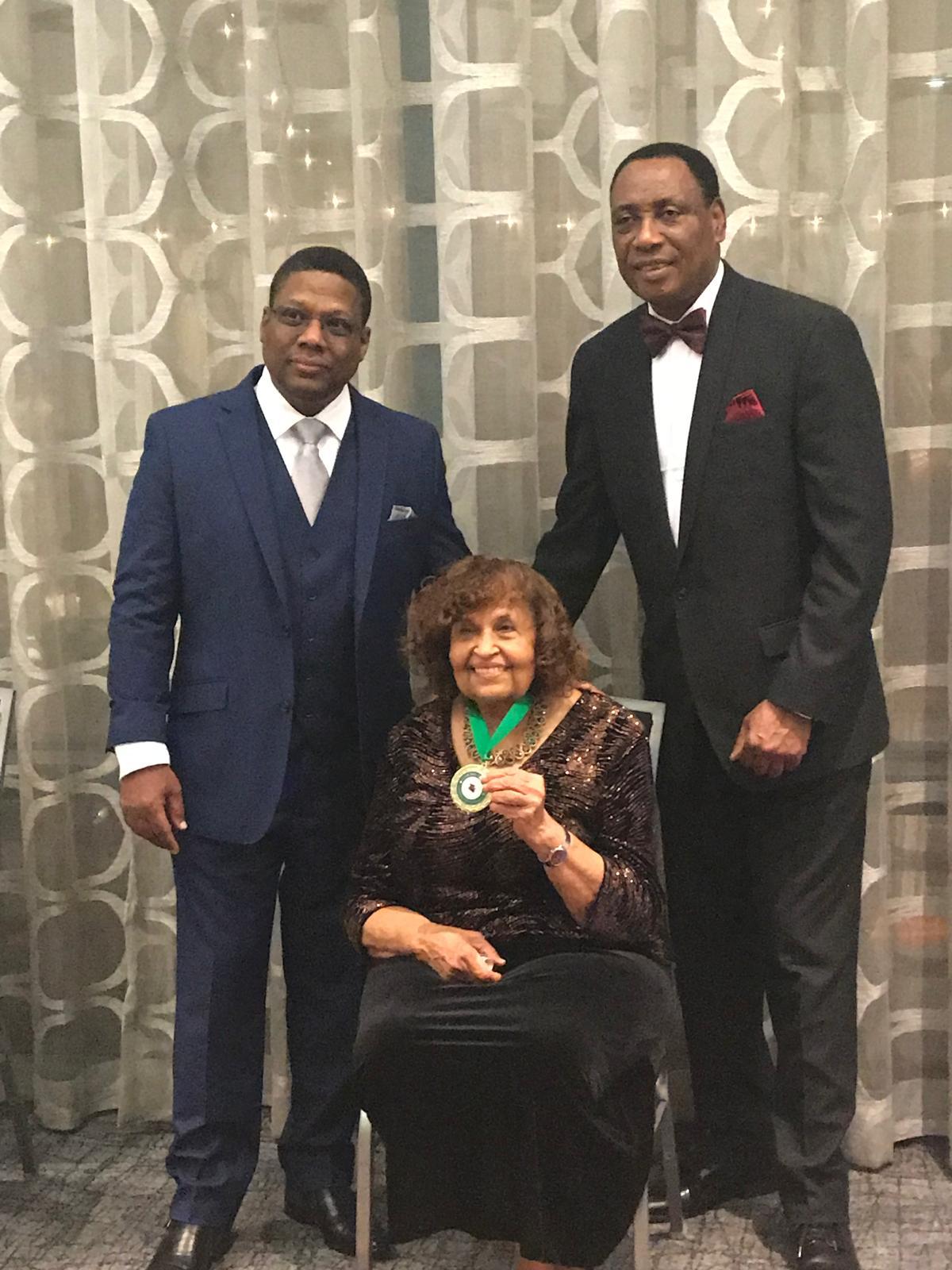 Recognition ceremony at the 2019 CALUNAH Banquet