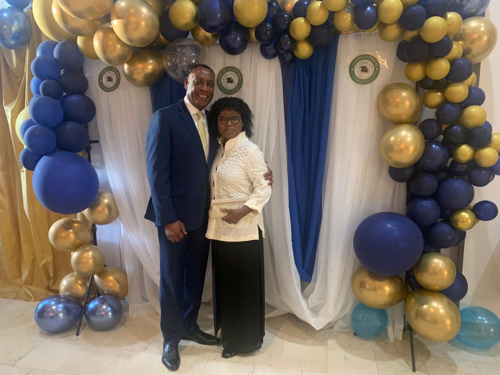 Dr. and Mrs. Saint Louis, Miami 2023